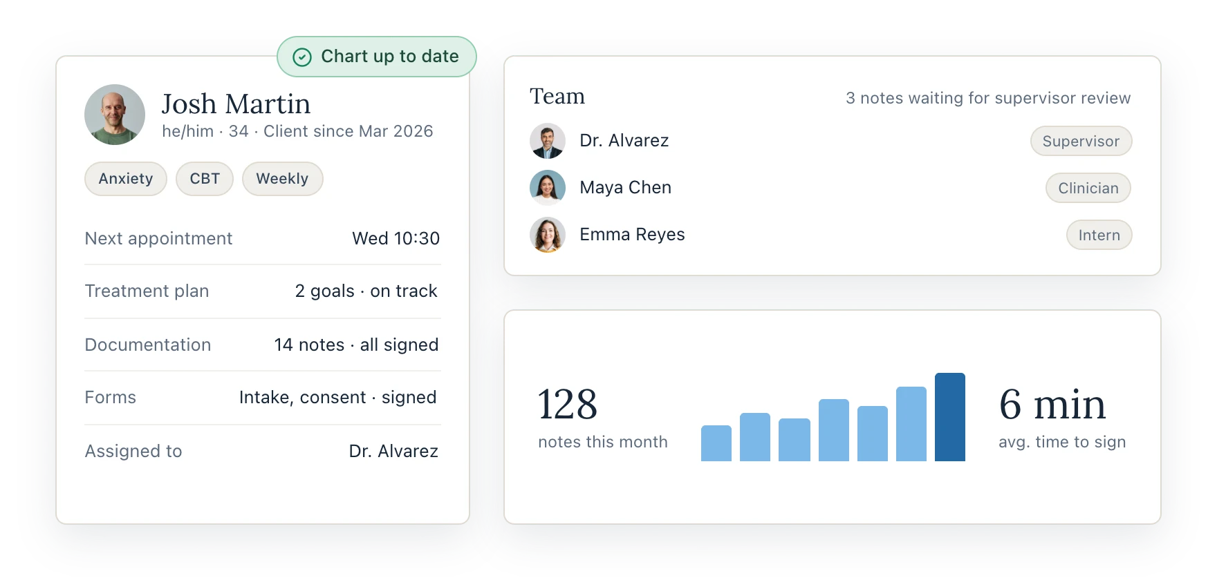 AutoNotes practice management platform